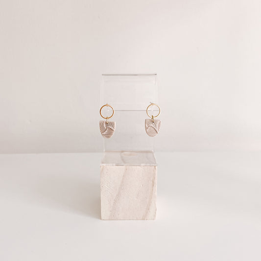 Amber — earrings